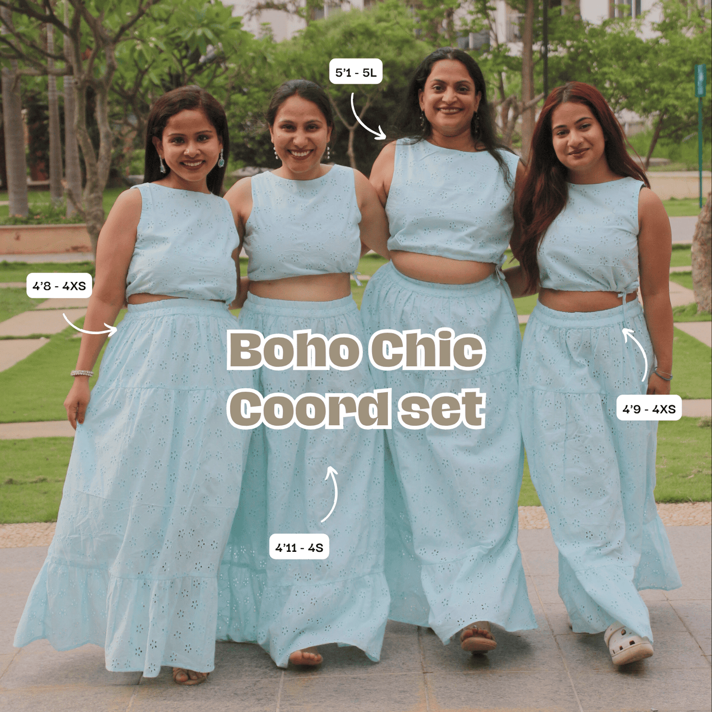 Boho Chic Coord set