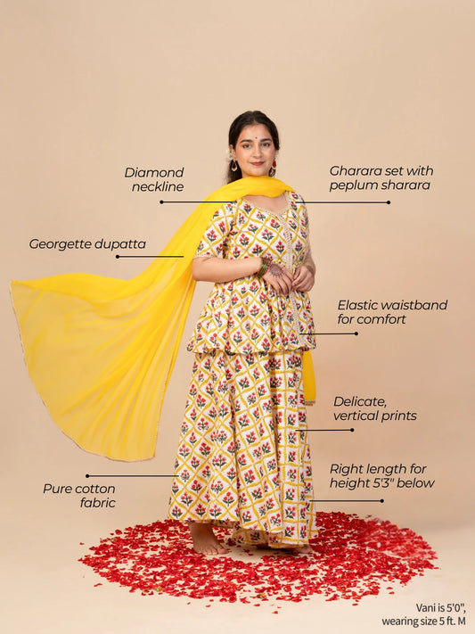 The Ambarsariya Gharara Set