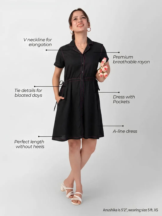 The Forever Fit Midi - Charcoal Black
