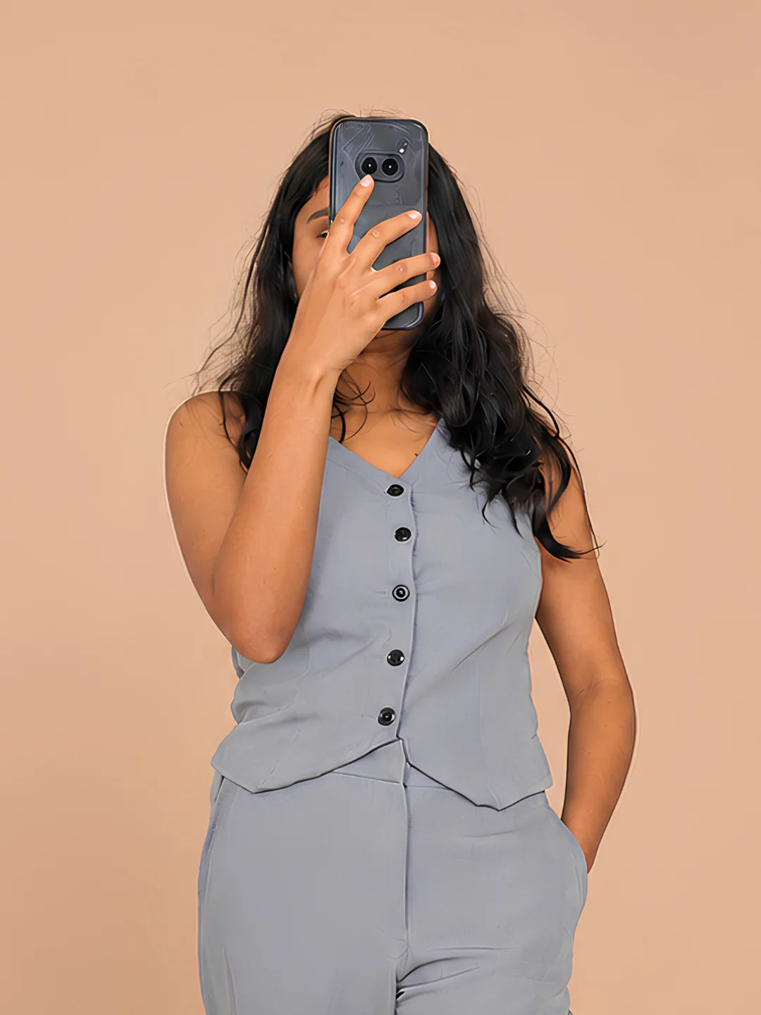 The Power Muse Vest - Grey