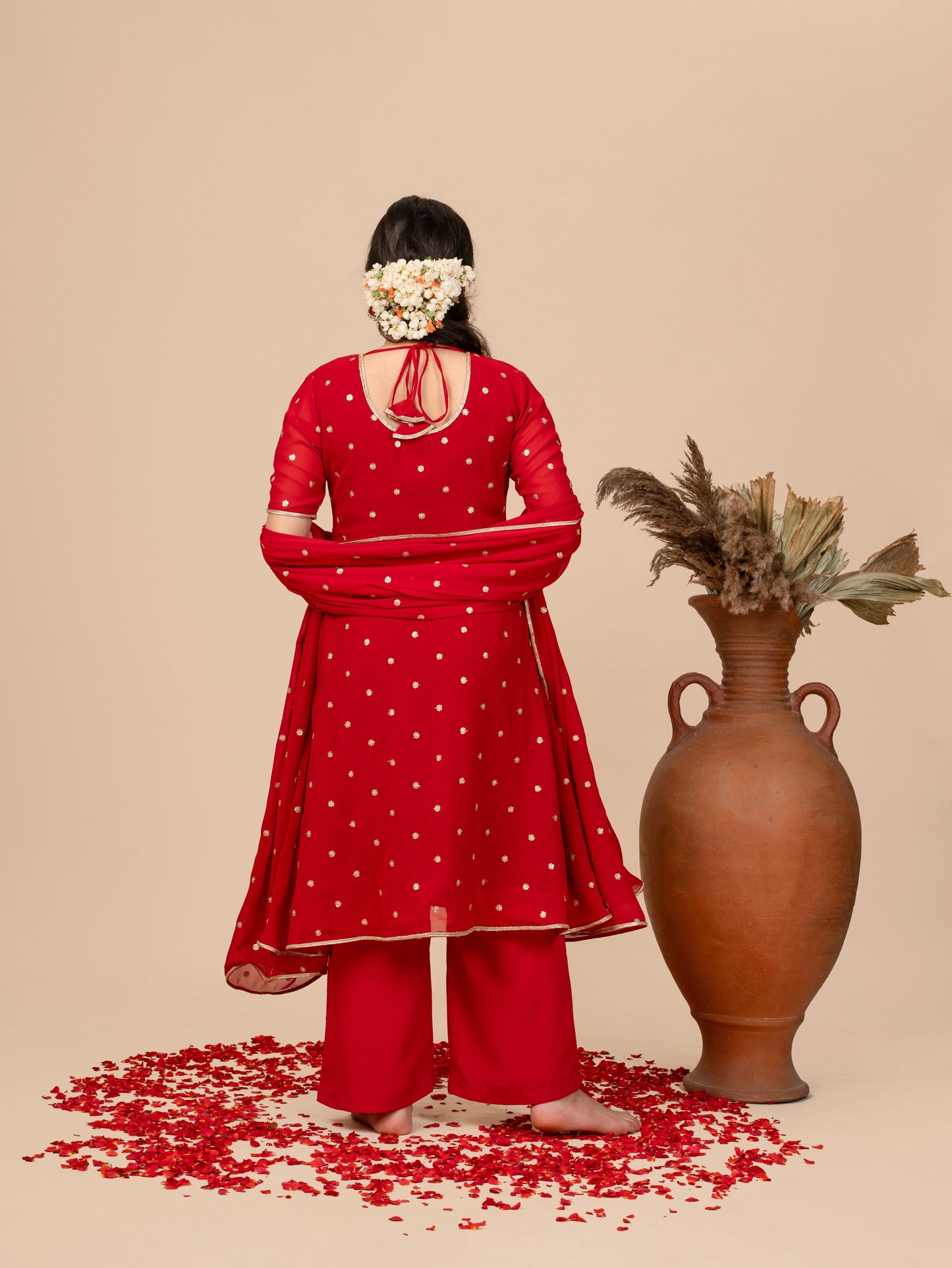 Laal Ishq Anarkali Set