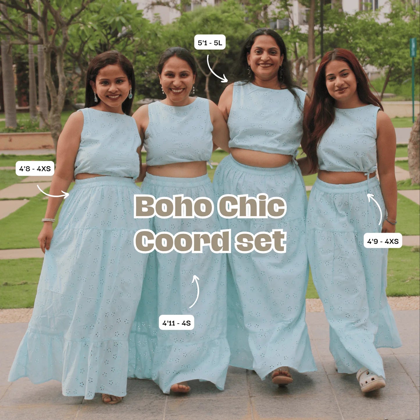 The Boho Chic Coord set