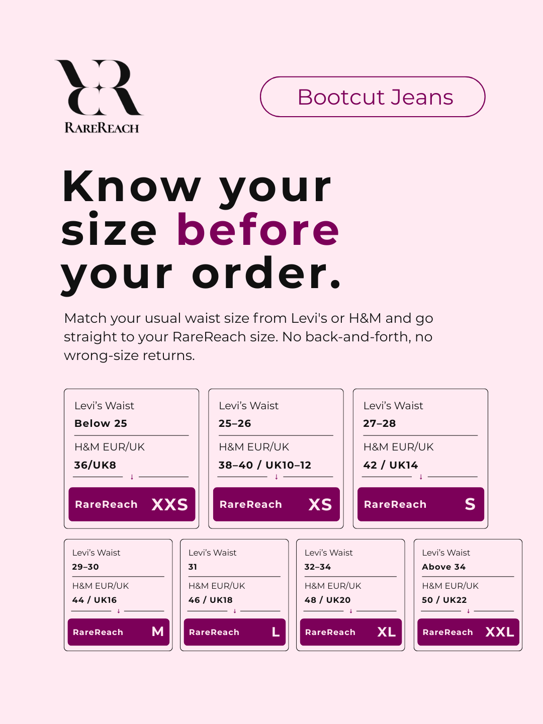 The Dream Bootcut Jeans - Black with FREE gift