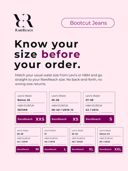 The Dream Bootcut Jeans - Black with FREE gift.