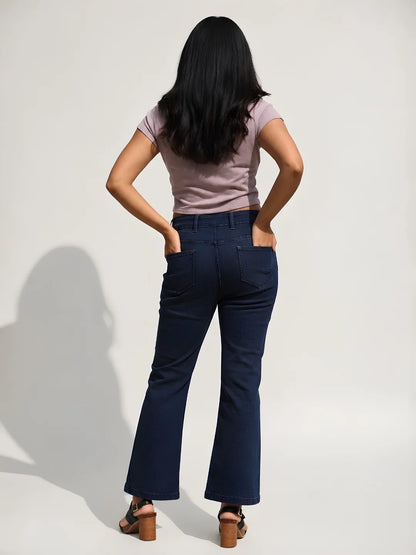 The Dream Bootcut Jeans - Dark Blue Wash with FREE gift.