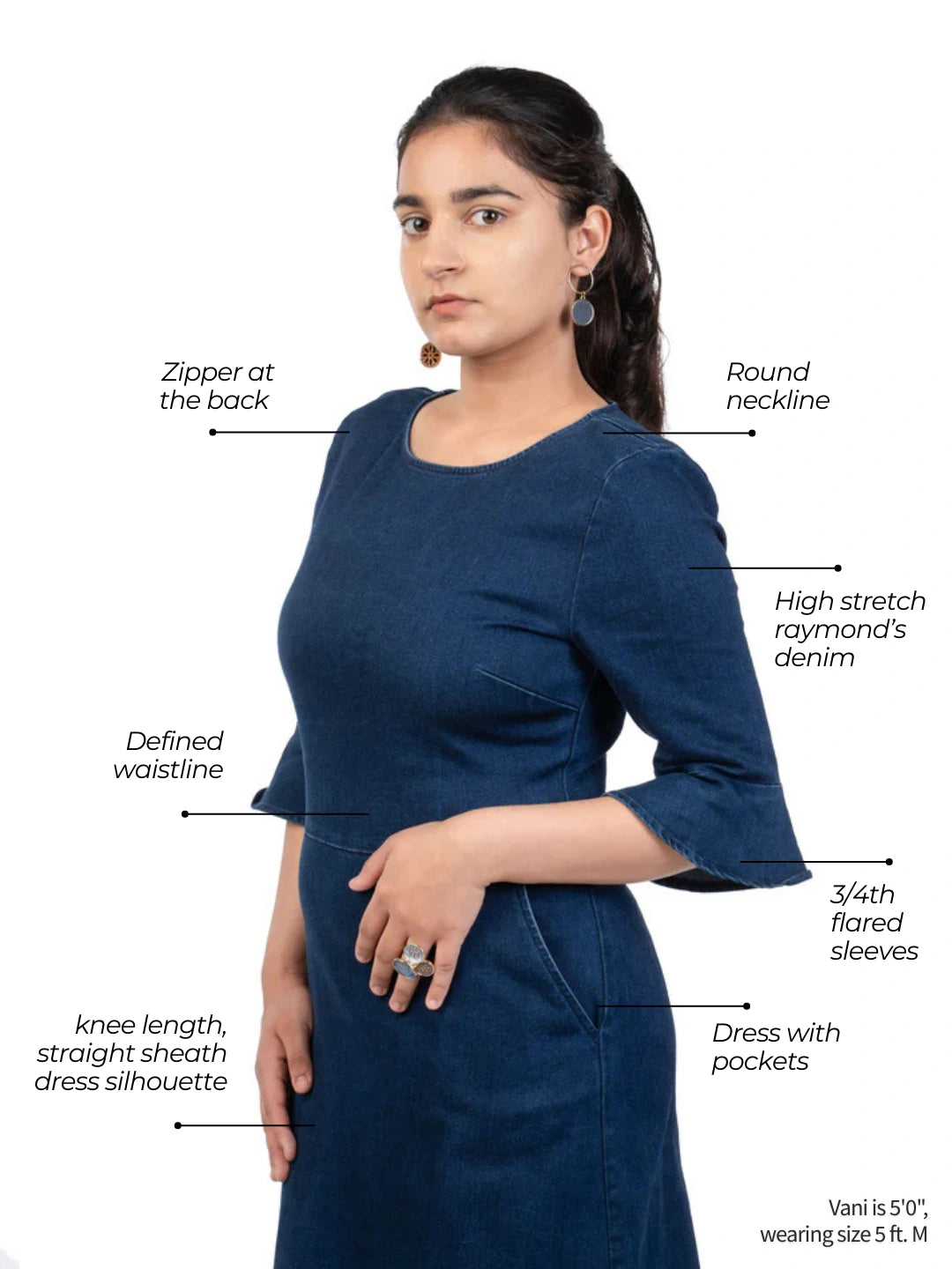 The Denim 9-to-Wine Dress