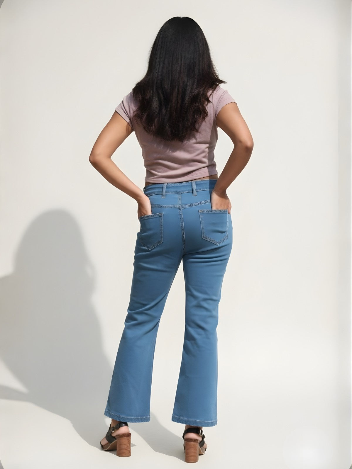 The Dream Bootcut Jeans - Mid Blue Wash