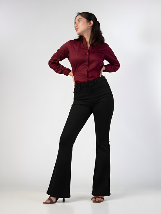 The Dream Bootcut Jeans - Black