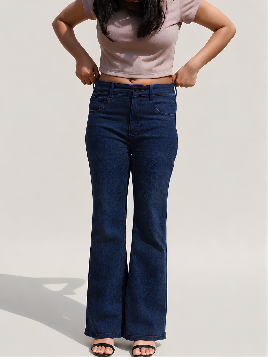The Dream Bootcut Jeans - Dark Blue Wash