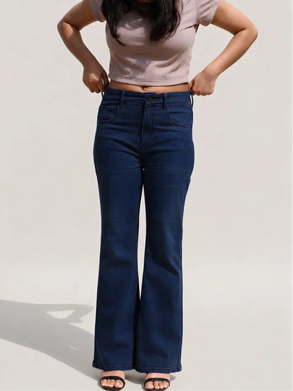 The Dream Bootcut Jeans - Dark Blue Wash with FREE gift.