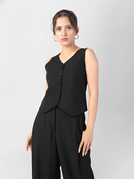 The Power Muse Vest - Black