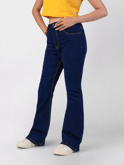 The Dream Bootcut Jeans - Dark Blue Wash with FREE gift.