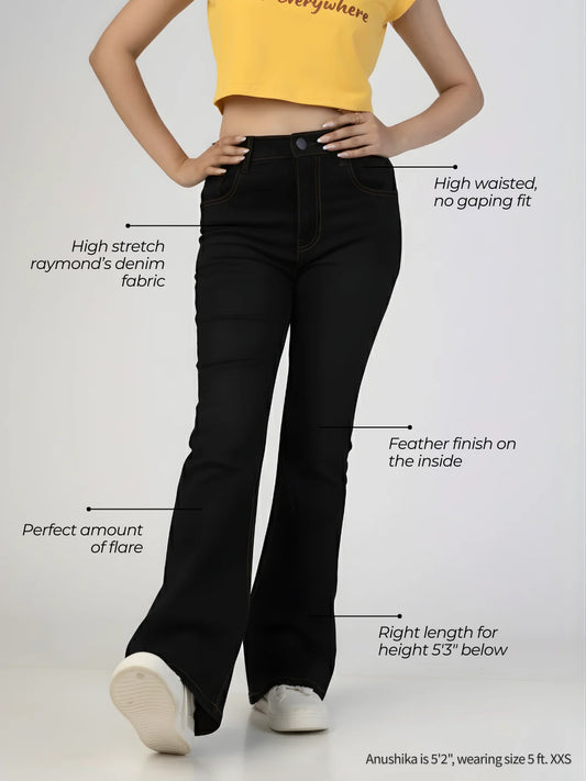 The Dream Bootcut Jeans - Black