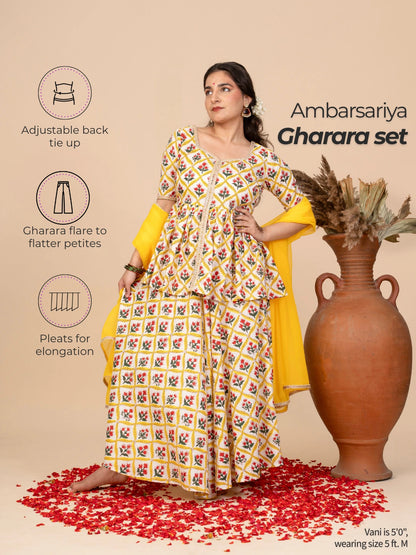 The Ambarsariya Gharara Set